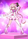 キュアブロッサムのコスをしたROSAちゃん