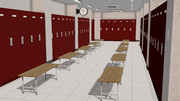 ロッカーホール【MMDステージ配布あり】