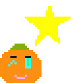 みかんちゃんと星