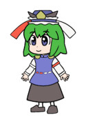 500 ぴちゅーん映姫【東方Project 立ち絵素材 PNG】