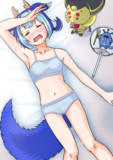「……暑い」