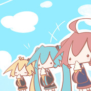 ソフトクリームととりぷるばかちゃん