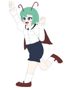 ワンドロのリグルちゃん。