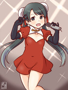 わんどろチャイナドレスのくりま…くまりんこ