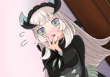 「……！？」