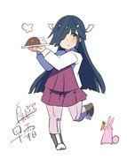 早霜『今夜は早霜カレーです！』