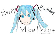 初音ミクちゃんお誕生日おめでとう!!!2024