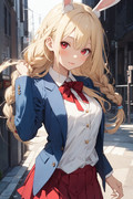 ウサギの女の子「パシフィカちゃん」
