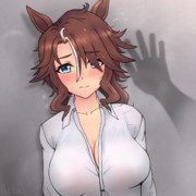 パーマーに壁ドンしてみた。