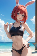 ウサギの女の子「ウェンディちゃん」