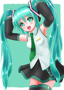 手ツインテミクさん