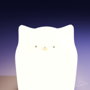 【3D】ふぐり猫ライト・２