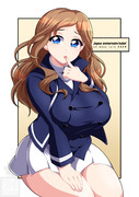パンツァージャケット姿の砂部ちゃん