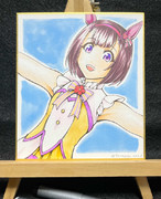 フラワーの誕生日絵