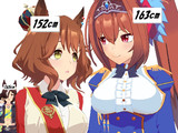 １１センチ差