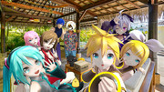 鶏天家のVOCALOID達とバカンス️✨
