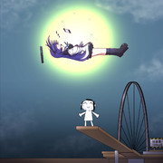 先生！空から女の子が！