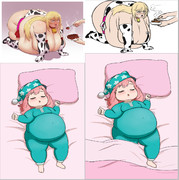 みさきちとアーニャ肥満化