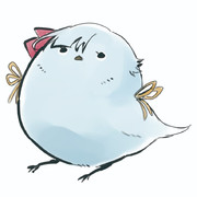 メジロの小鳥