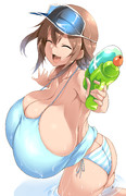 水着 雷ちゃん