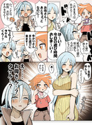 ホビーアニメで主人公と遂に決着をつけるライバルと乱入するライバルの母