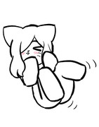 嬉しい事があったサンドラ