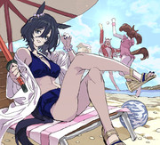 水着フラッシュ