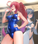 スク水曜日！