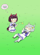 フラワーちゃんとセイちゃん