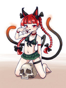 水着お燐ちゃん