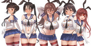妙高型ぜかまし服with神風
