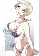水着姿のアリちゃん