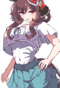 スズカ私服のジェンティルドンナ