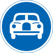 自動車専用道路の標識