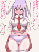 月曜が嫌すぎるので鈴仙パンツみせて