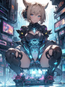 近頃流行りのゲーミングライトアップされたジータちゃん