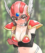 女戦士(DQ3)コスな妙高さん