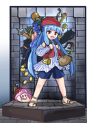 トルネコのコスをした葵ちゃん