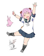 漣『わっしょい！』