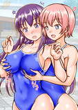 夏のプールサイド