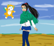 リーナ・バーン＆ペロ２