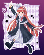 【ディスガイア絵】魔法使いなぽこんちゃん♪