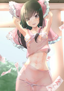 博麗神社に夏服が支給されました（博麗霊夢）