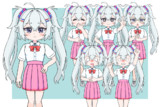 【立ち絵】コシラズ【二次創作】