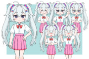 【立ち絵】コシラズ【二次創作】
