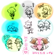 涼ちんお誕生日おめでとうございます！！思い出ボム！！