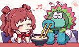 咲季ちゃんとスラィリー