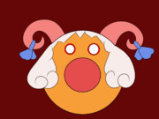 お腹を空かせたドーナツモンスター