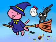 ハロウィンバイト猫