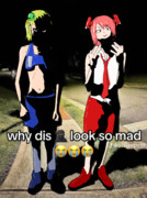 why dis look so 音mad